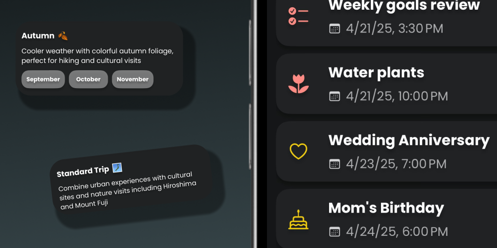 Luna app screenshot